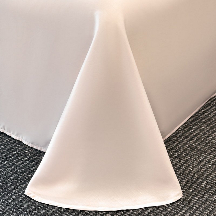 91家纺网 家纺一手货源 找家纺 慕晨 2026新款大宽边天丝莱赛尔数码印花夏被四件套高级简奢款丝滑丝绸直播热款 粉雾