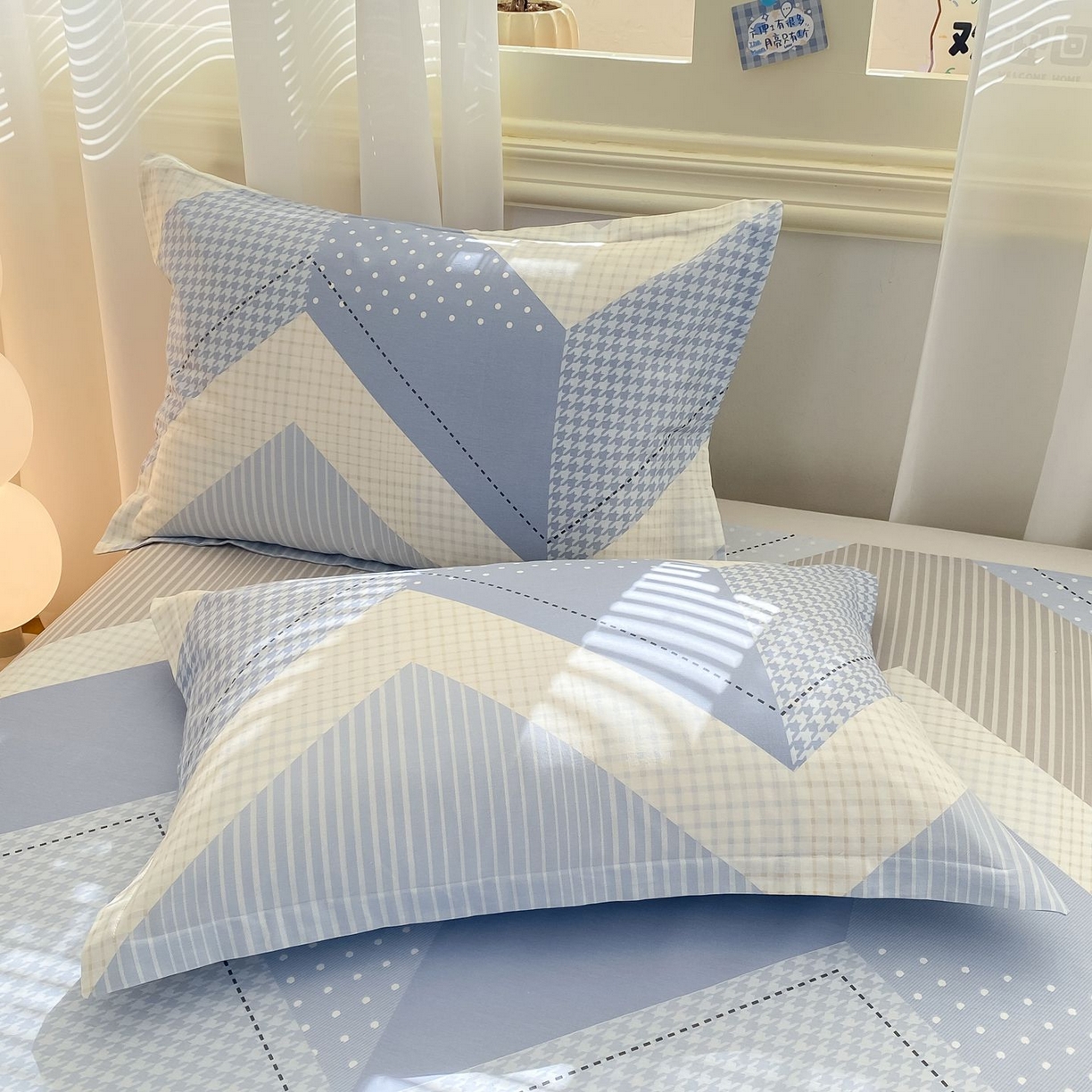 91家纺网 家纺一手货源 找家纺 女子家纺 2026新款全棉印花小清新系列-单床单 光辉岁月