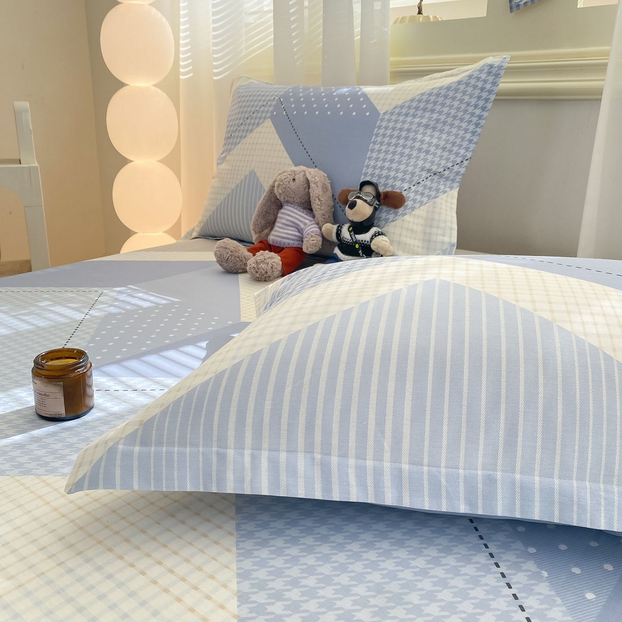 91家纺网 家纺一手货源 找家纺 女子家纺 2026新款全棉印花小清新系列-单床单 光辉岁月