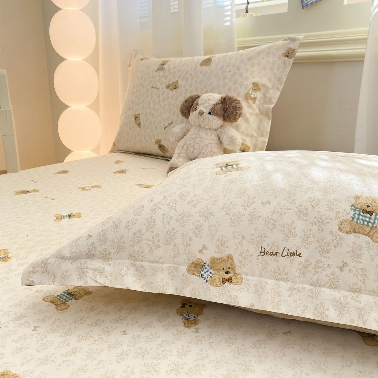 91家纺网 家纺一手货源 找家纺 女子家纺 2026新款全棉印花小清新系列-单床单 果酱电台