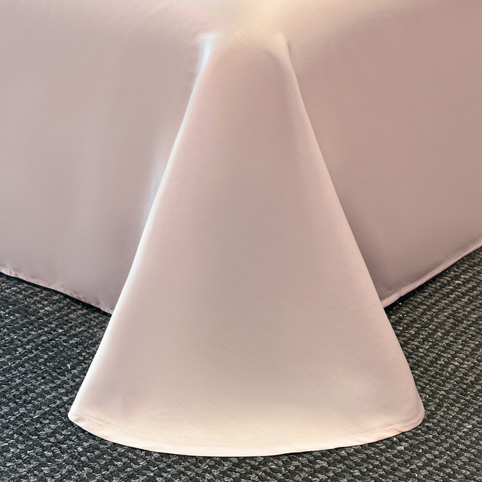 91家纺网 家纺一手货源 找家纺 慕晨 2026新款大宽边高级简奢款凉感天丝莱赛尔数码印花丝滑丝绸四件套直播热款 花颜