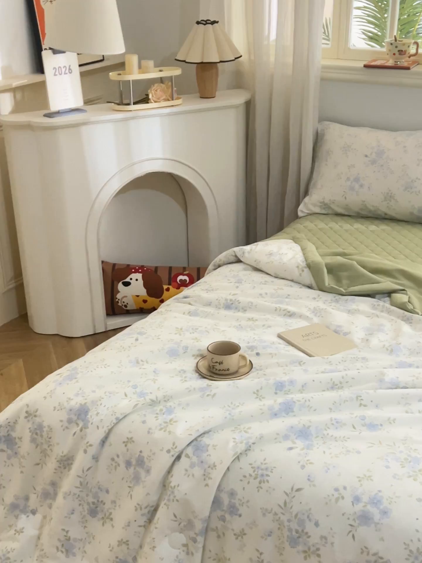 91家纺网 家纺一手货源 找家纺 吾诺家居 吾诺 2026新款 12868全棉印花棉花夏被四件套 全棉夏被四件套新疆棉花被 - 经典系列 蓝絮花影