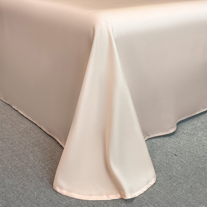 91家纺网 家纺一手货源 找家纺 慕晨 2026新款大宽边天丝莱赛尔数码印花夏被四件套高级简奢款丝滑丝绸直播热款 念池-粉