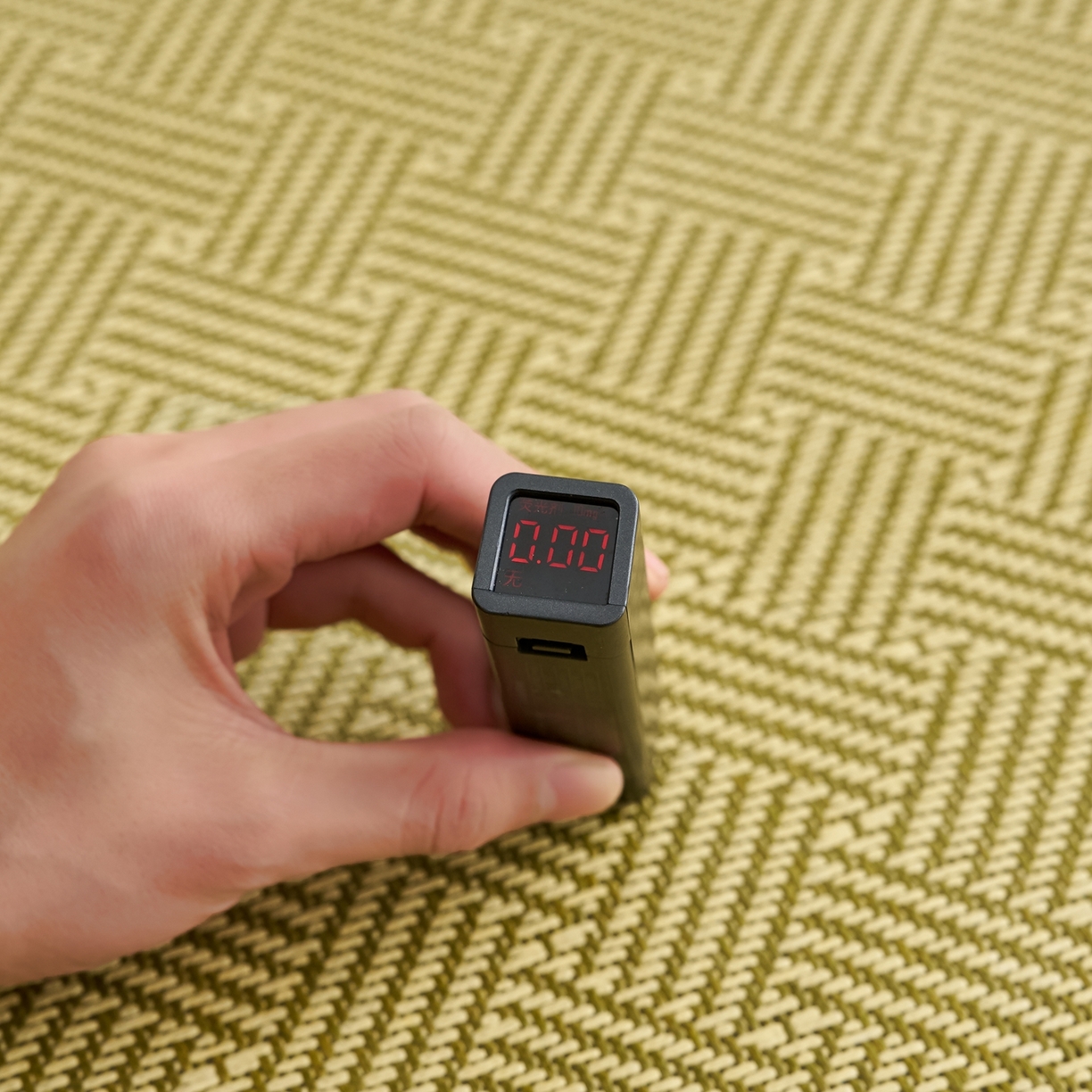 91家纺网 家纺一手货源 找家纺 鹿辉家居（原吉欧力） 2026新款多功能凉感冰藤床垫藤席地垫-九宫格 饼干花绿