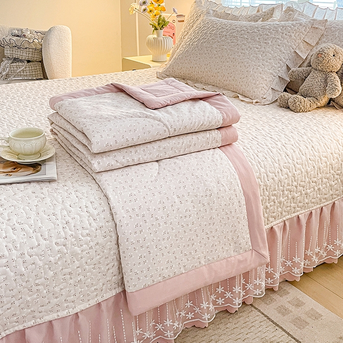 91家纺网 家纺一手货源 找家纺 （总）艺慕家纺 2026新款夏被四件套