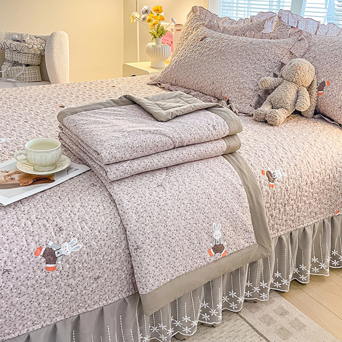 91家纺网 家纺一手货源 找家纺 （总）艺慕家纺 2026新款夏被四件套