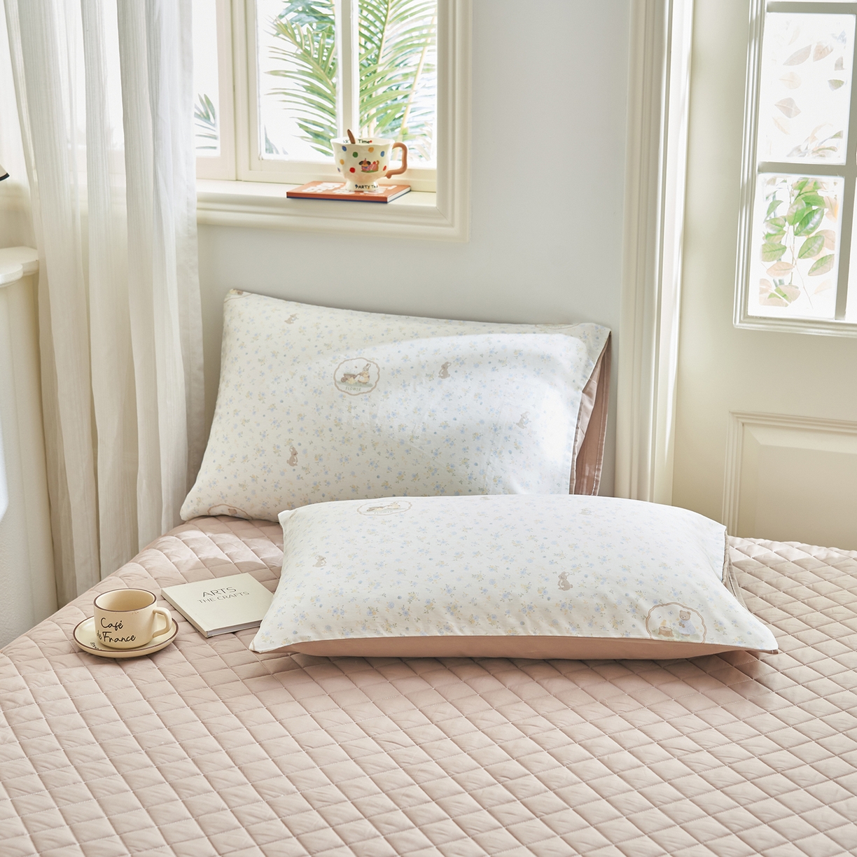 91家纺网 家纺一手货源 找家纺 吾诺家居 吾诺 2026新款 12868全棉印花棉花夏被四件套 全棉夏被四件套新疆棉花被 - 经典系列 萌遇