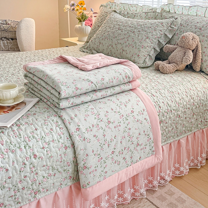 91家纺网 家纺一手货源 找家纺 （总）艺慕家纺 2026新款夏被四件套