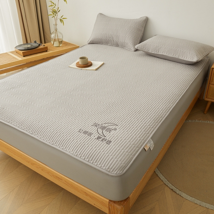 91家纺网 家纺一手货源 找家纺 （总）邵依家纺 2026新款A类亲肤纯棉床笠系列-深睡眠