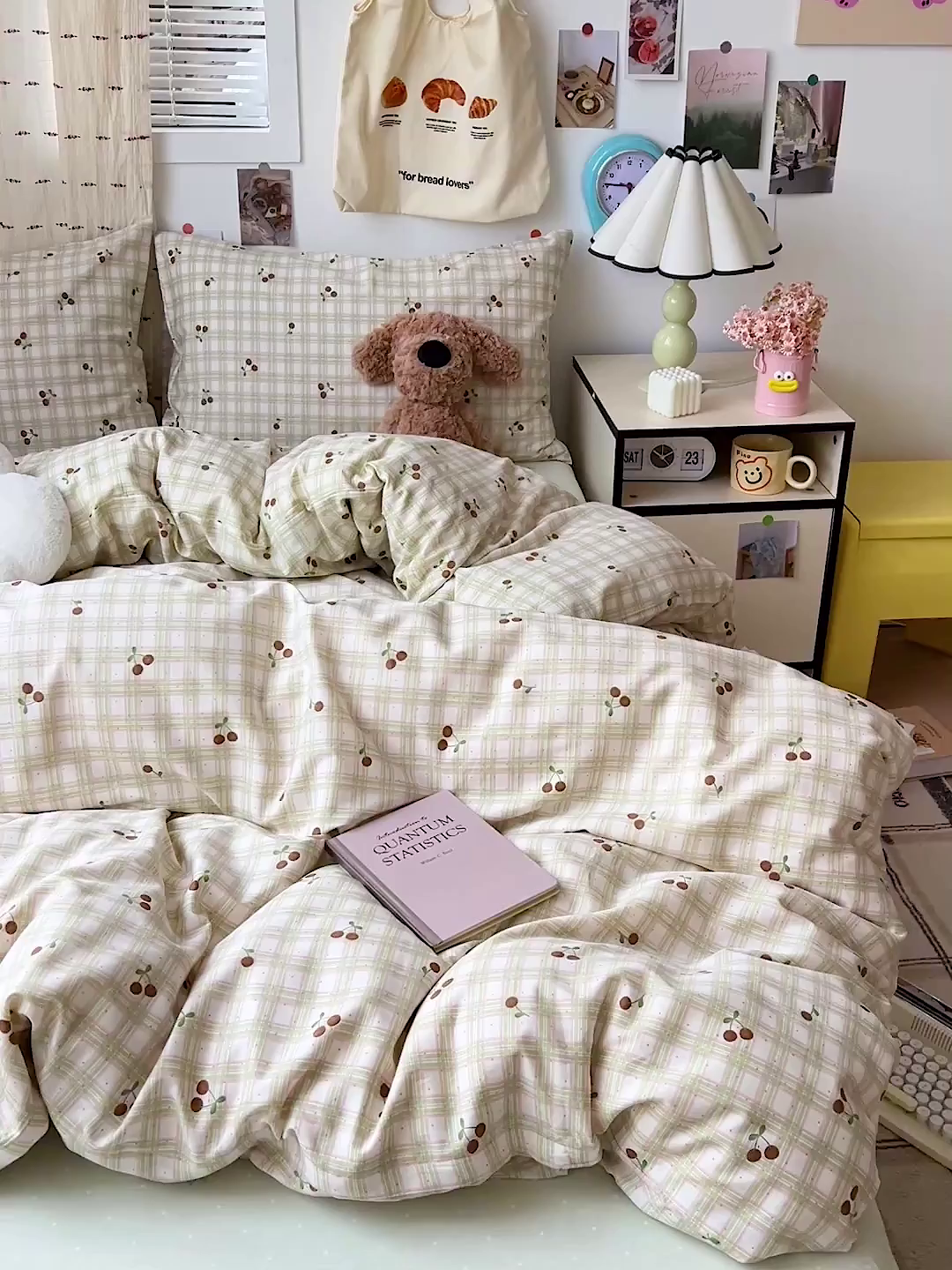 91家纺网 家纺一手货源 找家纺 （总）耀悦家纺 2025新款INS减龄可爱风卡通四件套