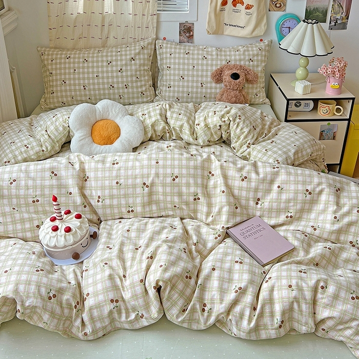 91家纺网 家纺一手货源 找家纺 （总）耀悦家纺 2025新款INS减龄可爱风卡通四件套