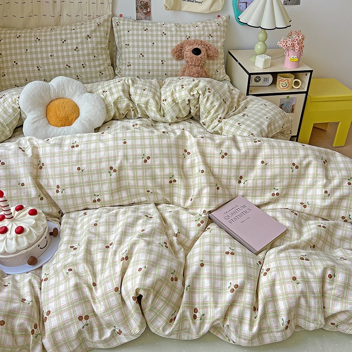 91家纺网 家纺一手货源 找家纺 （总）耀悦家纺 2025新款INS减龄可爱风卡通四件套