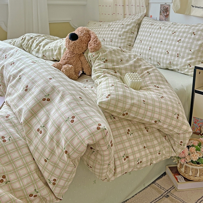 91家纺网 家纺一手货源 找家纺 （总）耀悦家纺 2025新款INS减龄可爱风卡通四件套