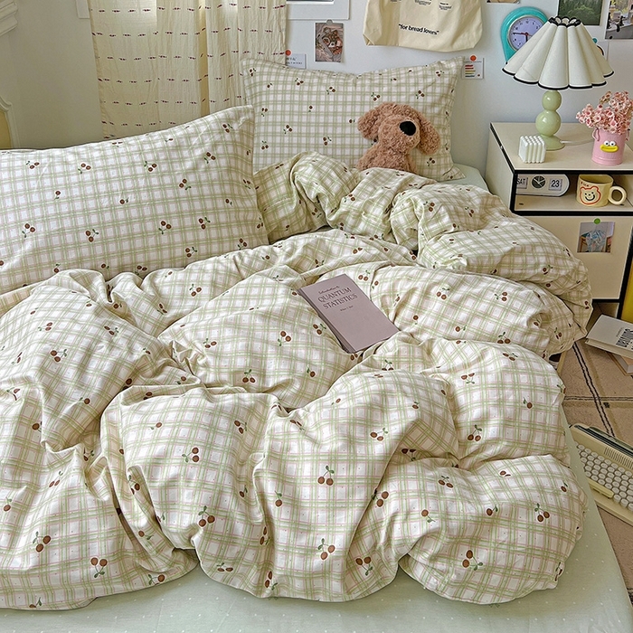 91家纺网 家纺一手货源 找家纺 （总）耀悦家纺 2025新款INS减龄可爱风卡通四件套