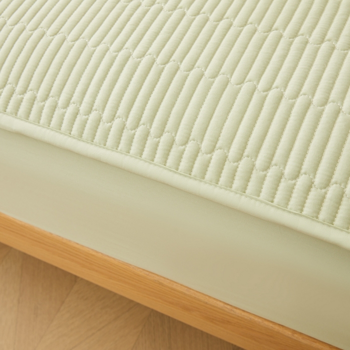 91家纺网 家纺一手货源 找家纺 邵依家纺 2026新款A类亲肤纯棉床笠系列-深睡眠 深睡眠-橄榄绿