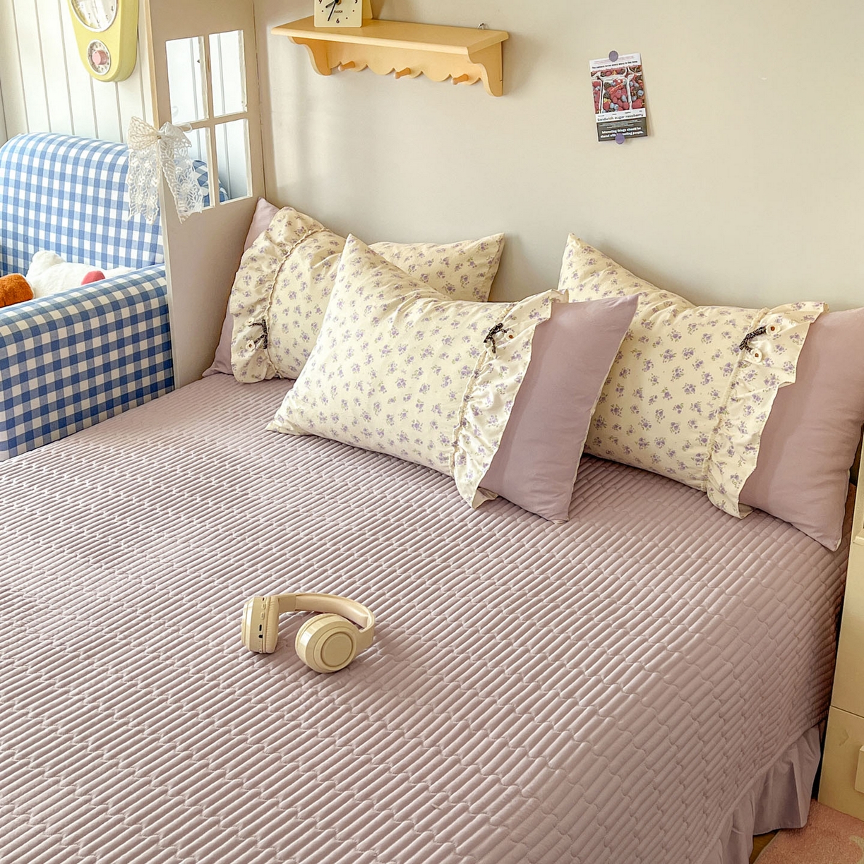 91家纺网 家纺一手货源 找家纺 （总）美梦家纺 2026春夏新款加厚云感棉床盖四件套