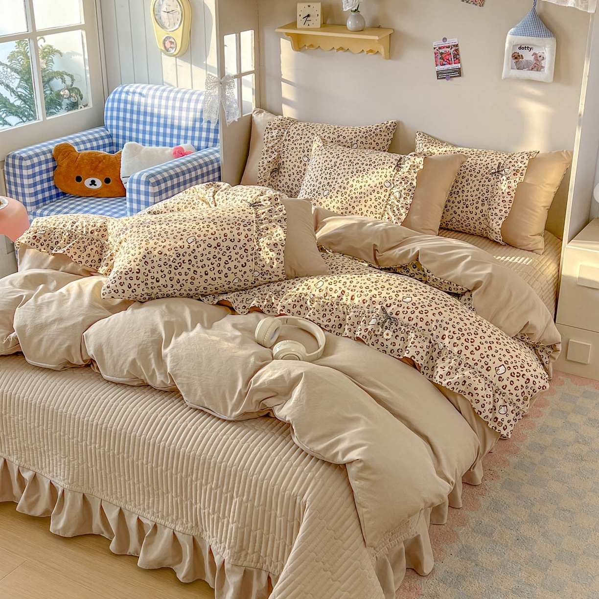 91家纺网 家纺一手货源 找家纺 （总）美梦家纺 2026春夏新款加厚云感棉床盖四件套