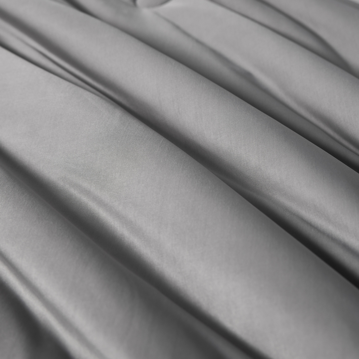 91家纺网 家纺一手货源 找家纺 吾诺家居 2026新款冰爽系列-凉感丝夏被四件套 黛灰