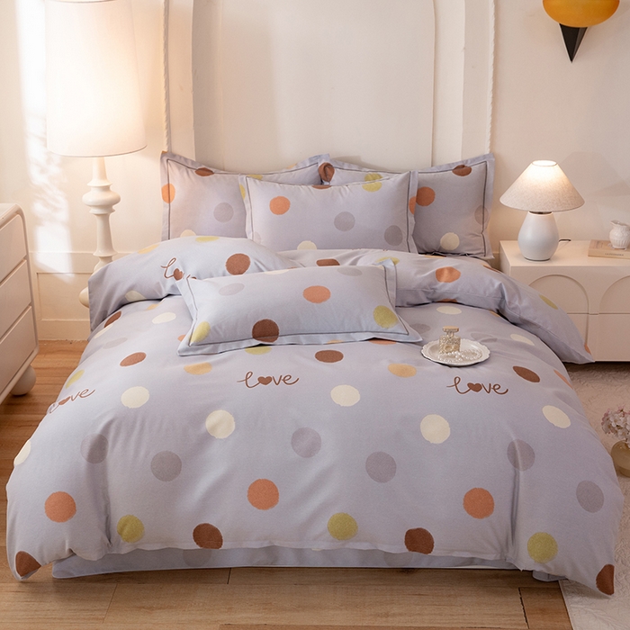 91家纺网 家纺一手货源 找家纺 （总）磨毛世家家纺 2026新款多规格铂金磨毛纯棉加厚全棉磨毛四件套