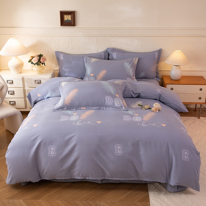 91家纺网 家纺一手货源 找家纺 （总）磨毛世家家纺 2026新款多规格铂金磨毛纯棉加厚全棉磨毛四件套