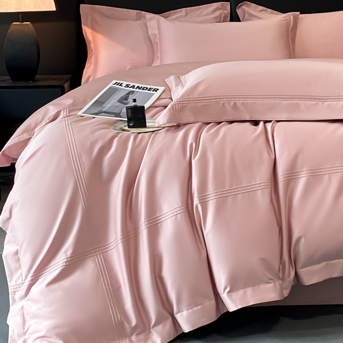 91家纺网 家纺一手货源 找家纺 （总）水云缦 2026新款全棉埋绳款四件套系列-保罗款