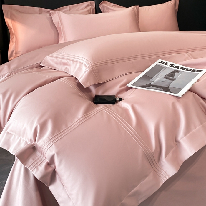 91家纺网 家纺一手货源 找家纺 （总）水云缦 2026新款全棉埋绳款四件套系列-保罗款