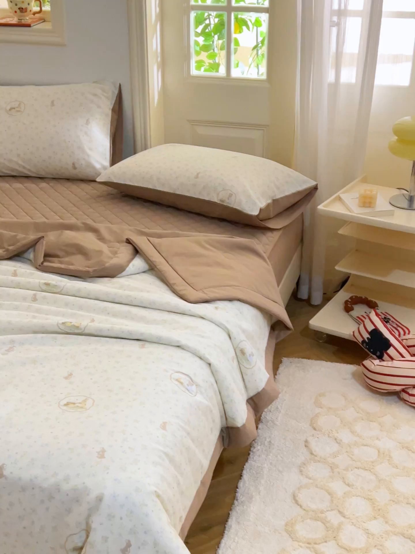 91家纺网 家纺一手货源 找家纺 吾秀家居 吾诺 2026新款 12868全棉印花棉花夏被四件套 全棉夏被四件套新疆棉花被 - 经典系列 萌遇