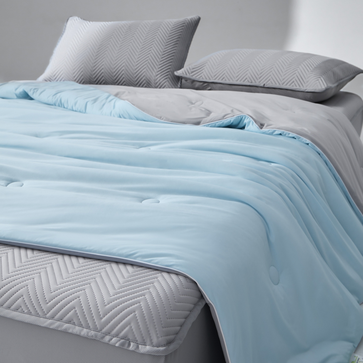 91家纺网 家纺一手货源 找家纺 （总）吾秀家居 2026新款冰爽系列-凉感丝夏被四件套