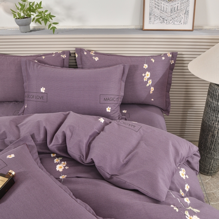 91家纺网 家纺一手货源 找家纺 磨毛世家家纺 2026新款多规格铂金磨毛纯棉加厚全棉磨毛四件套 三生三世新