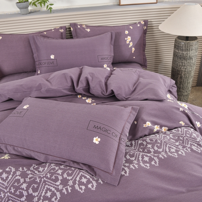 91家纺网 家纺一手货源 找家纺 磨毛世家家纺 2026新款多规格铂金磨毛纯棉加厚全棉磨毛四件套 三生三世新