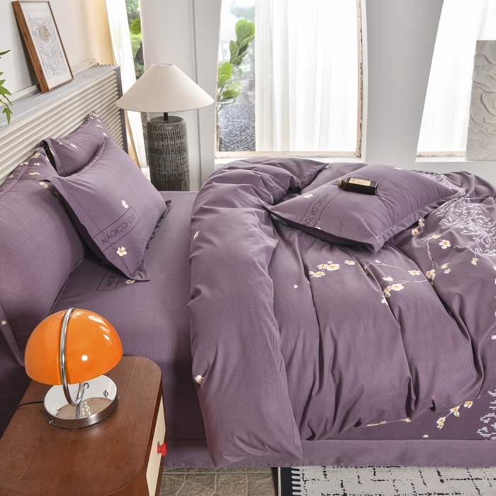 91家纺网 家纺一手货源 找家纺 磨毛世家家纺 2026新款多规格铂金磨毛纯棉加厚全棉磨毛四件套 三生三世新