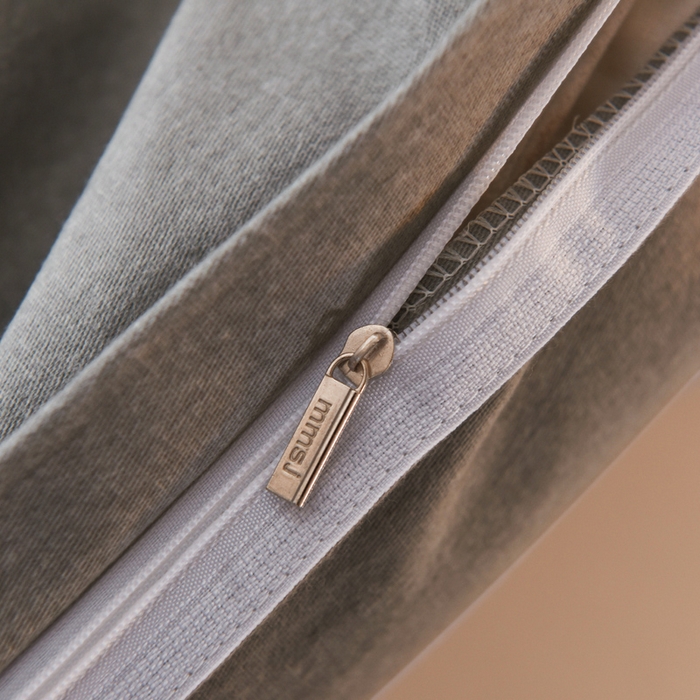 91家纺网 家纺一手货源 找家纺 磨毛世家家纺 2026新款多规格铂金磨毛纯棉加厚全棉磨毛四件套 深灰