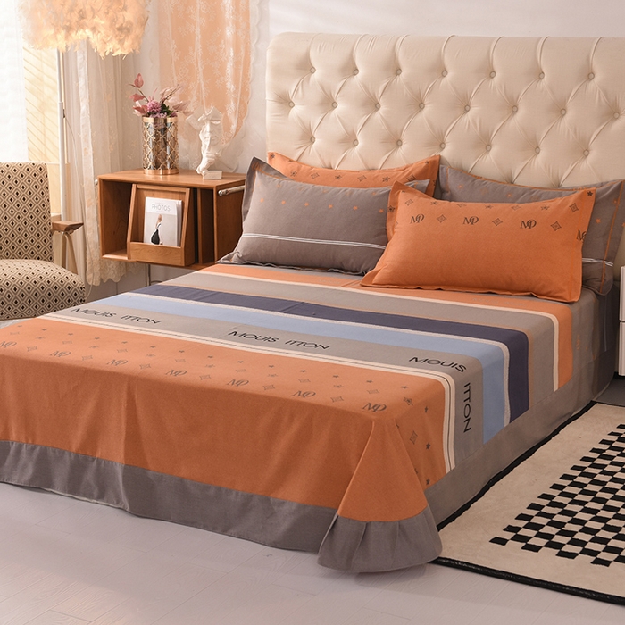 91家纺网 家纺一手货源 找家纺 磨毛世家家纺 2026新款多规格铂金磨毛纯棉加厚全棉磨毛四件套 圣托里尼