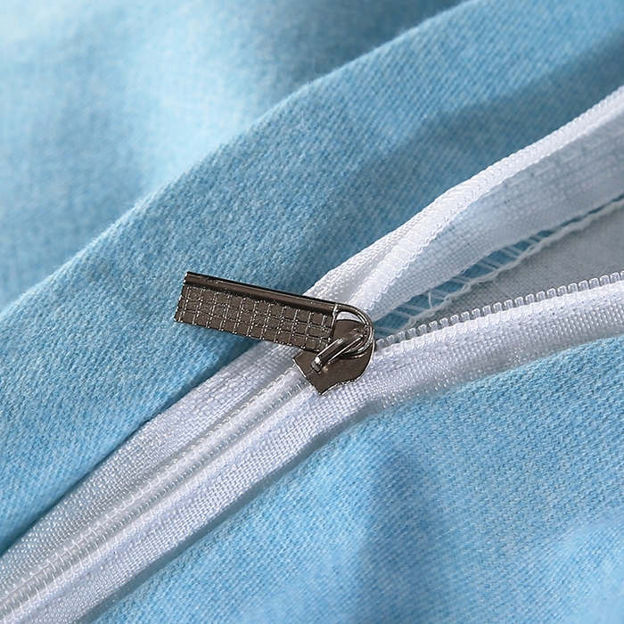 91家纺网 家纺一手货源 找家纺 磨毛世家家纺 2026新款多规格铂金磨毛纯棉加厚全棉磨毛四件套 相思花影-蓝