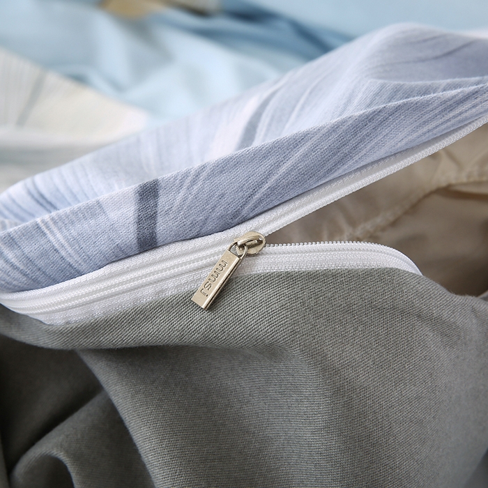 91家纺网 家纺一手货源 找家纺 磨毛世家家纺 2026新款多规格铂金磨毛纯棉加厚全棉磨毛四件套 香染蓝ab版