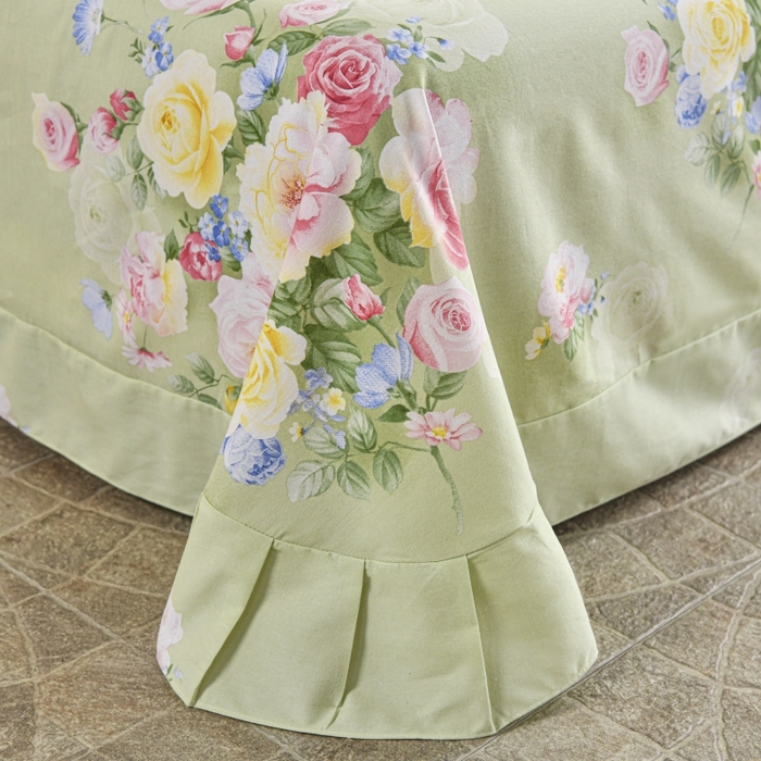 91家纺网 家纺一手货源 找家纺 磨毛世家家纺 2026新款多规格铂金磨毛纯棉加厚全棉磨毛四件套 悠悠花香