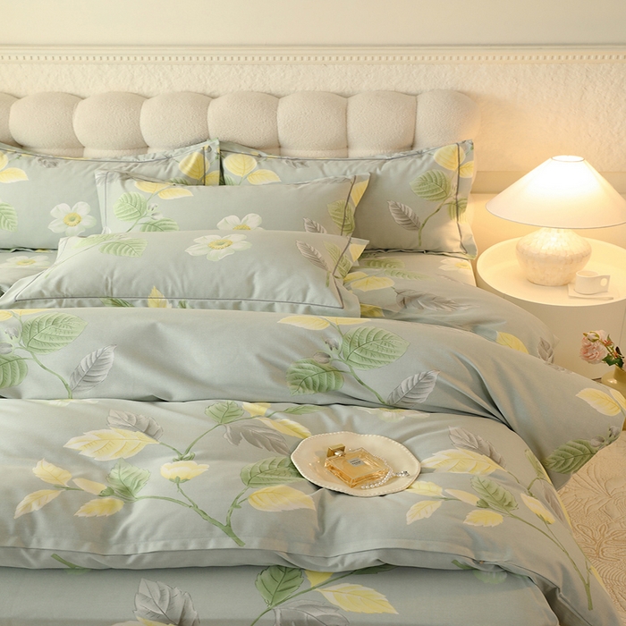 91家纺网 家纺一手货源 找家纺 磨毛世家家纺 2026新款多规格铂金磨毛纯棉加厚全棉磨毛四件套 争奇斗艳