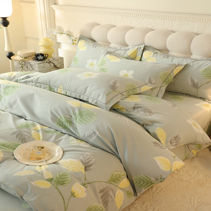 91家纺网 家纺一手货源 找家纺 磨毛世家家纺 2026新款多规格铂金磨毛纯棉加厚全棉磨毛四件套 争奇斗艳