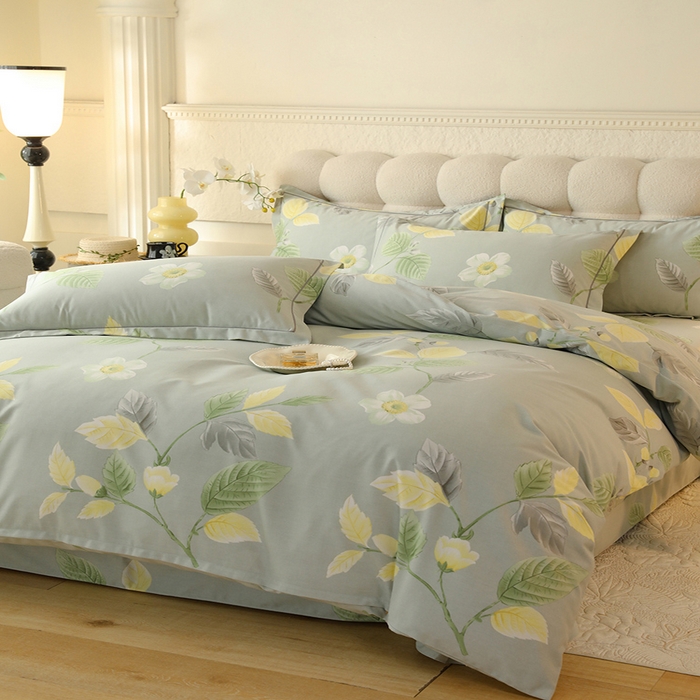 91家纺网 家纺一手货源 找家纺 磨毛世家家纺 2026新款多规格铂金磨毛纯棉加厚全棉磨毛四件套 争奇斗艳