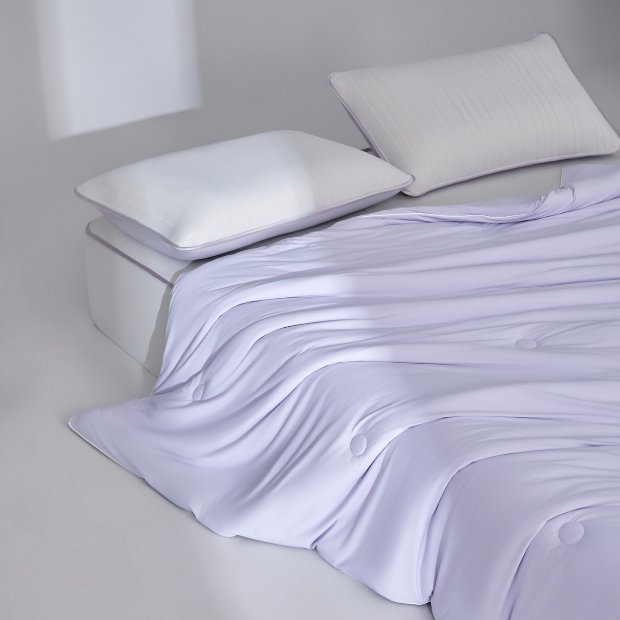 91家纺网 家纺一手货源 找家纺 （总）吾秀家居 吾诺 2026 真凉感 真锦氨 锦氨凉感夏被四件套 锦纶凉感丝夏凉被 - 冰皮系列