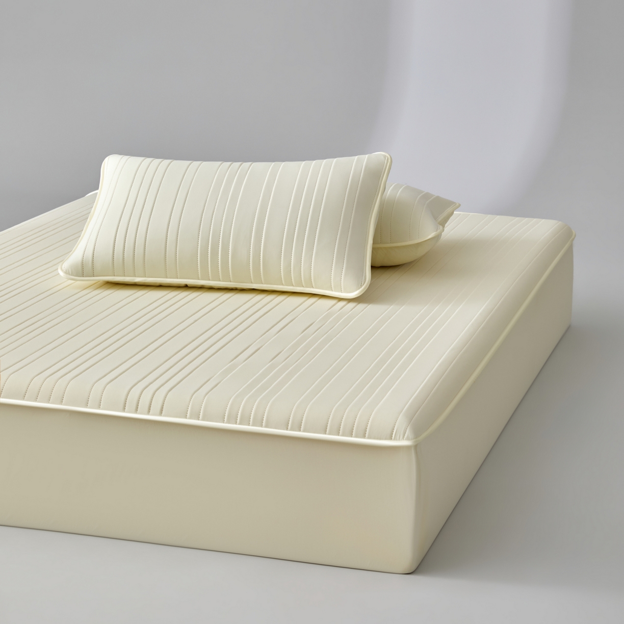 91家纺网 家纺一手货源 找家纺 吾秀家居 吾诺 2026 真凉感 真锦氨 锦氨凉感夏被四件套 锦纶凉感丝夏凉被 - 冰皮系列 冰皮牛油果