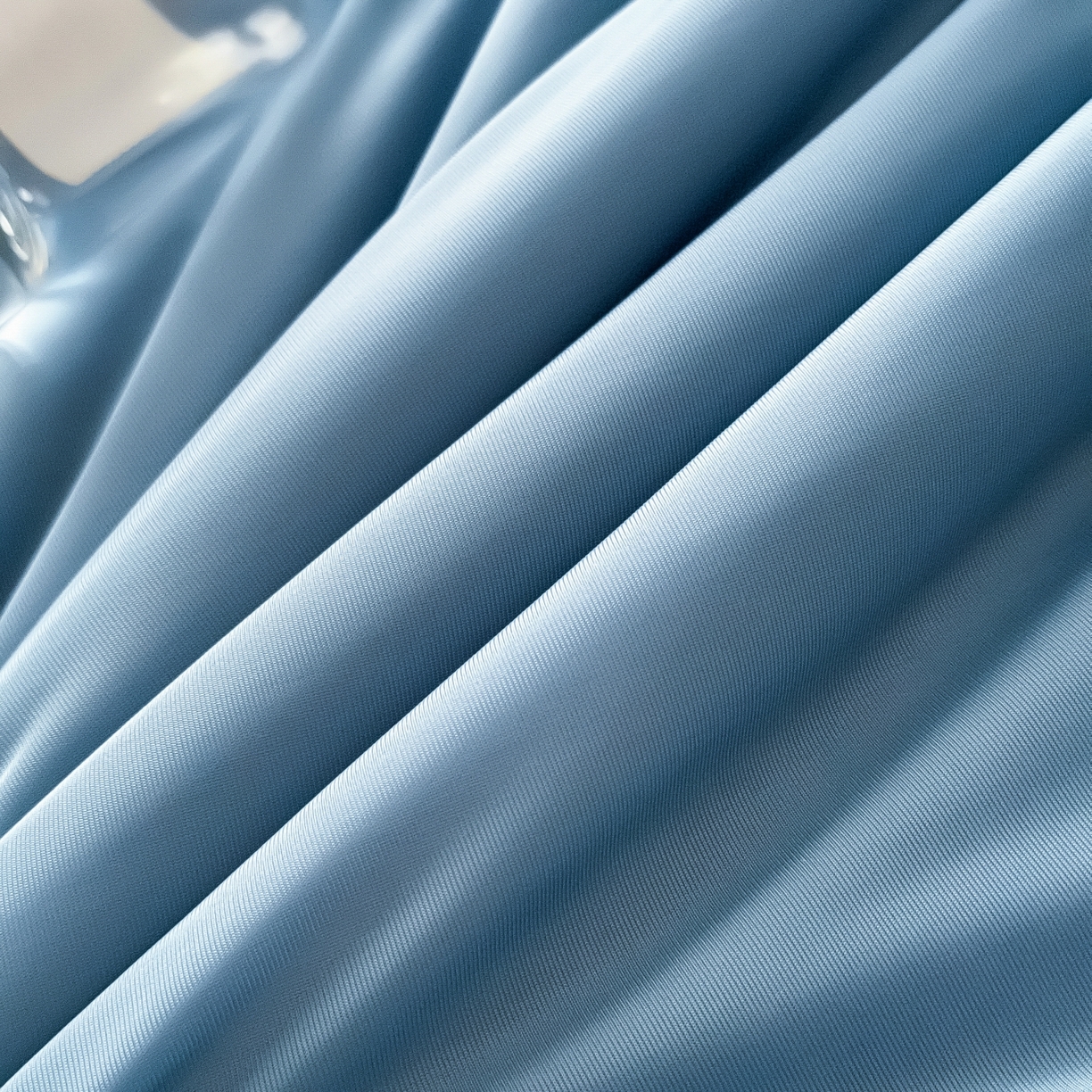 91家纺网 家纺一手货源 找家纺 卡罗兰 2026新款豆豆冰丝凉席夏被复合三明治蝴蝶结床裙三件四件套 夏被-海蓝色