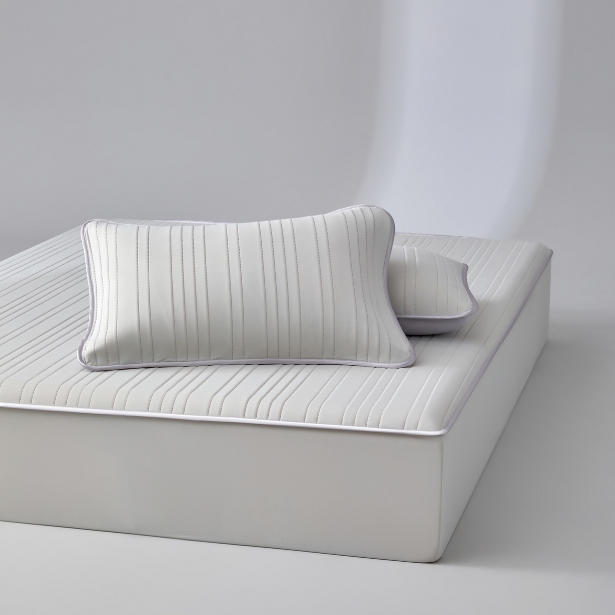 91家纺网 家纺一手货源 找家纺 吾秀家居 吾诺 2026 真凉感 真锦氨 锦氨凉感夏被四件套 锦纶凉感丝夏凉被 - 冰皮系列 冰皮浅灰