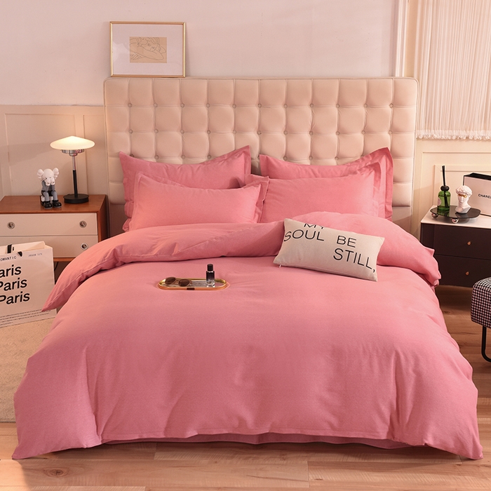 91家纺网 家纺一手货源 找家纺 （总）磨毛世家家纺 2026新款多规格铂金磨毛纯棉加厚全棉磨毛四件套