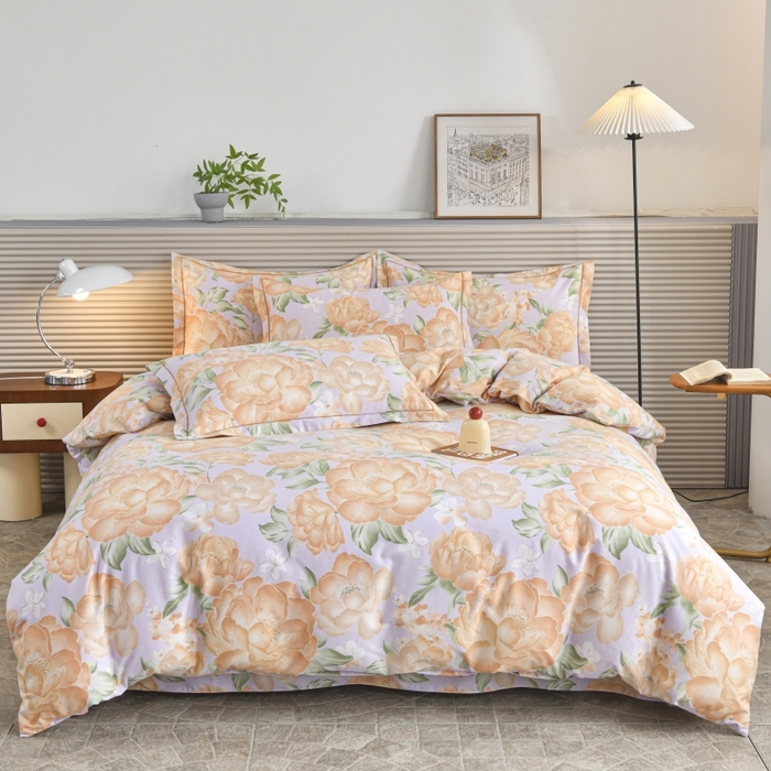 91家纺网 家纺一手货源 找家纺 （总）磨毛世家家纺 2026新款多规格铂金磨毛纯棉加厚全棉磨毛四件套