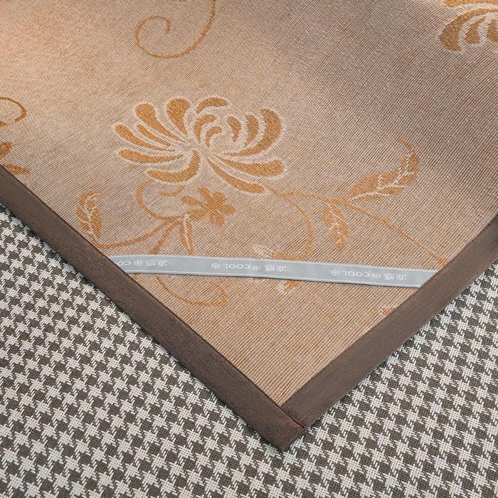 91家纺网 家纺一手货源 找家纺 苏迪网销供货 2026年新款凉席全包双面藤席反面冰丝席 千鸟格-灰