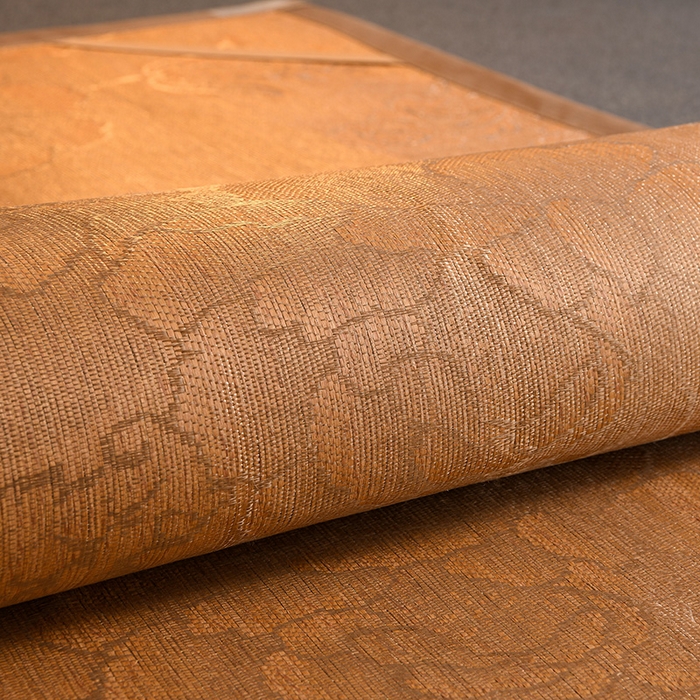 91家纺网 家纺一手货源 找家纺 苏迪网销供货 2026年新款凉席全包双面藤席反面冰丝席 千鸟格-棕