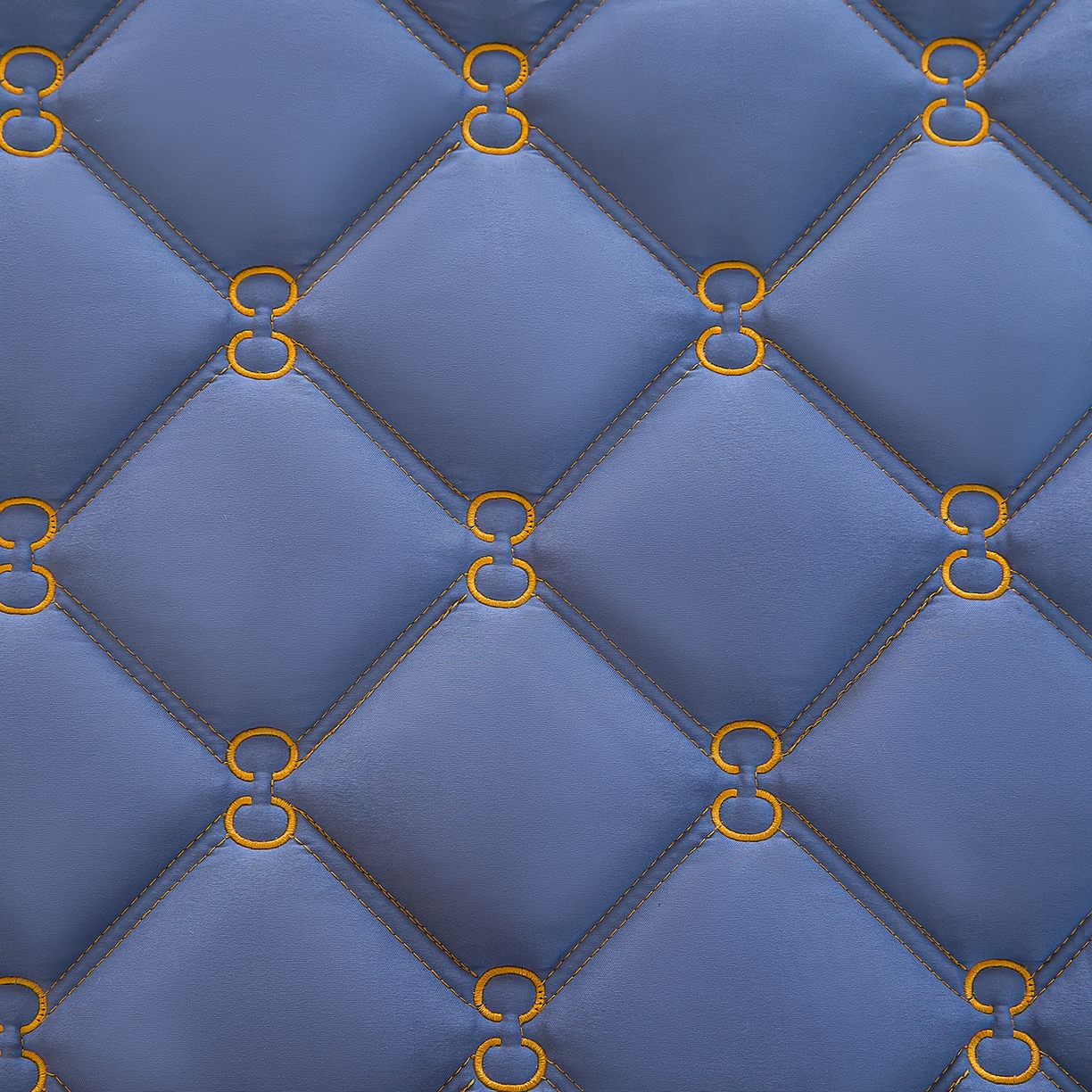 91家纺网 家纺一手货源 找家纺 云木里 2026新款绣花磨毛水洗棉六面全包床笠床垫保护套拉链床笠 床笠单件 刺绣款-牛仔蓝-一面夹棉