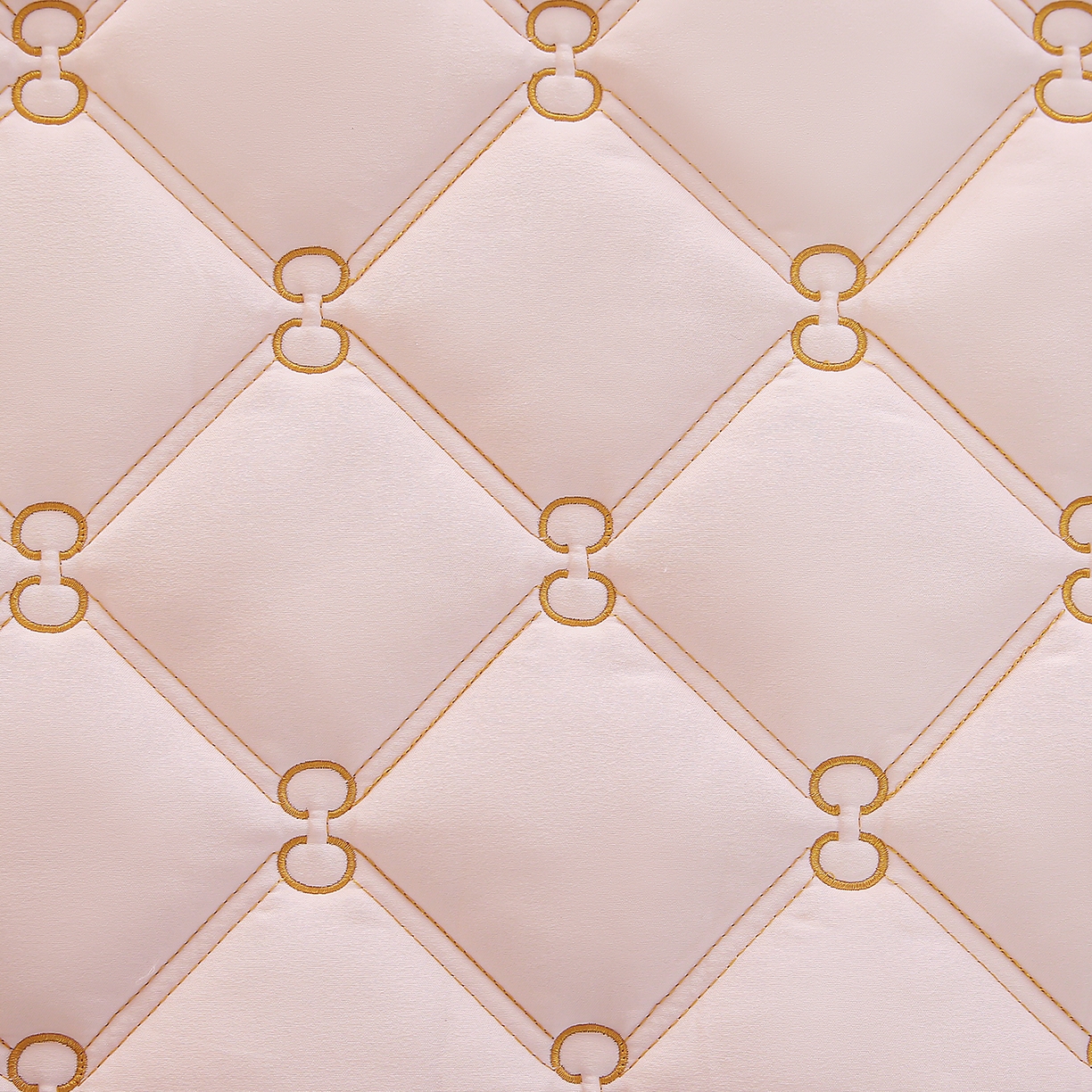 91家纺网 家纺一手货源 找家纺 云木里 2026新款绣花磨毛水洗棉六面全包床笠床垫保护套拉链床笠 床笠单件 刺绣款-浅桃色-五面夹棉