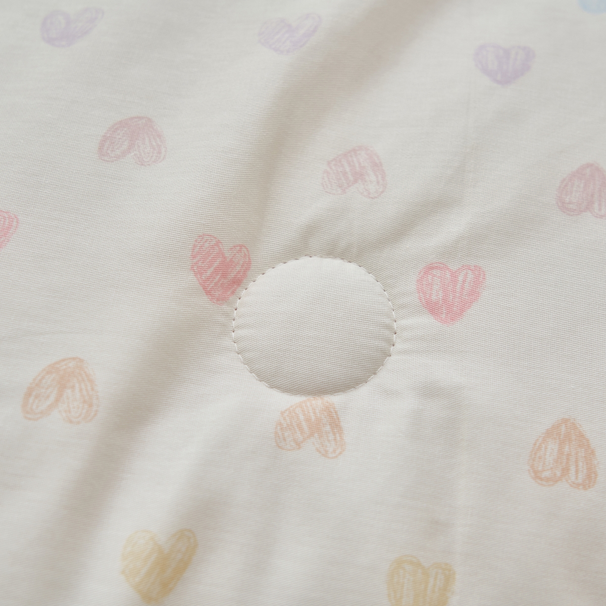 91家纺网 家纺一手货源 找家纺 绒城 2026新款 12868全棉印花棉花夏被四件套 全棉夏被四件套新疆棉花被 - 经典系列 爱心小熊